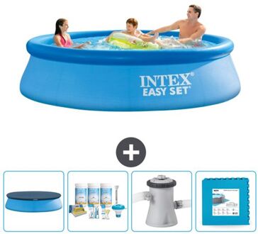 Intex Rond Opblaasbaar Easy Set Zwembad - 305 X 76 Cm - Blauw - Inclusief Accessoire Cb2