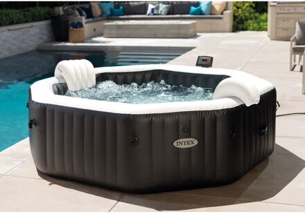 Intex Spa Purespa Carbone 6 Pers. Zwart Ø218x71cm