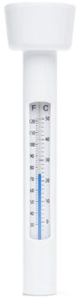 Intex Water/zwembad Thermometer - drijvend - Fahrenheit/Celsius Wit