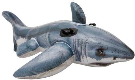 Intex Witte opblaas haai 173 cm - opblaasspeelgoed