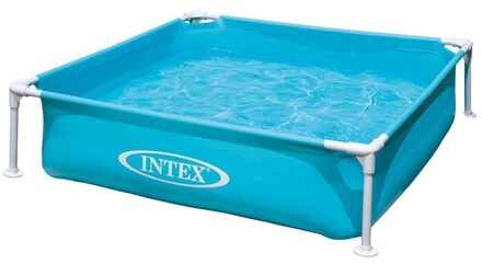Intex zwembad Mini frame 122 x 122 cm Blauw