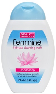 Intieme Verzorging Beauty Formulas Feminine Intimatie Deodorising Cleansing Wash 250 ml