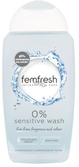 Intieme Verzorging FemFresh 0% Sensitive Wash 250 ml