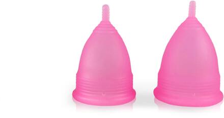 Intieme Verzorging HeartCup Menstrual Cup Bundle Pink 2 st
