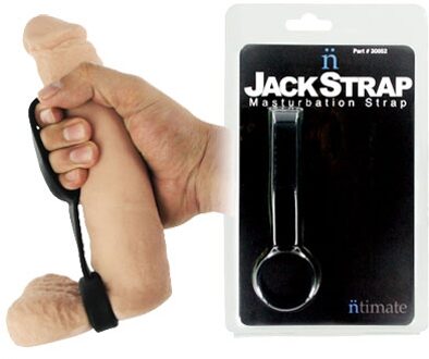 Intimate Jackstrap - Masturbation Strap Zwart