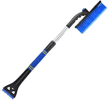 Intrekbare Auto Sneeuw Borstel Auto Sneeuwruimen Schop Schrapen Sneeuwschep Glas Vorst Winter Ijskrabber Removal Tool