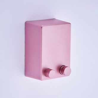Intrekbare Indoor Kleren Muur Hanger Droogrek Balkon Badkamer Onzichtbare Waslijn Roze