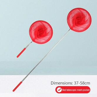 Intrekbare Roestvrijstalen Vissen Speelgoed Vissen Netto, Insect Vlinder Netto, Kleine En Draagbare, zeven Snoep Kleuren Zijn Beschikbaar 04