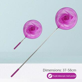 Intrekbare Roestvrijstalen Vissen Speelgoed Vissen Netto, Insect Vlinder Netto, Kleine En Draagbare, zeven Snoep Kleuren Zijn Beschikbaar 05