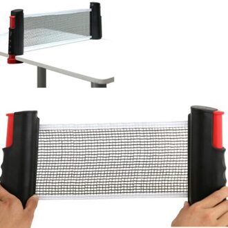 Intrekbare Tafeltennis Net Eenvoudige Draagbare Ping Pong Raster Vervanging Kit Fitness Game Beugel Netto Voor Thuis Tafel