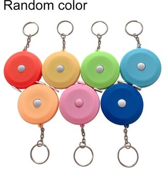 Intrekbare Tape Maatregelen Dubbelzijdige Intrekbare Tools Automatische Abs Flexibele Mini Naaien Meetlint Meten Naaien Tailor