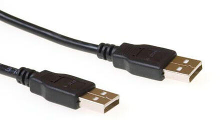 Intronics USB 2.0 aansluitkabel USB A male - USB A male