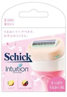 Intuition Refreshing & Moisturizing Skin Razor Blade Refill 3 pcs