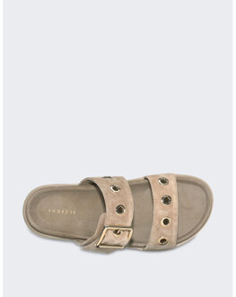 Inuikii Dames tilda buckle Beige - 41