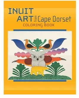 Inuit Art from Cape Dorset Coloring Book Cb101