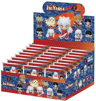 InuYasha 3D Foam Bag Clips Series 2 Display (24)