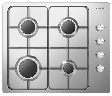 Inventum IKG6011 Gas kookplaat Zwart