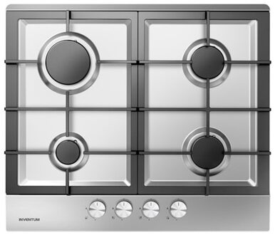 Inventum IKG6023G Gas inbouwkookplaat Zwart