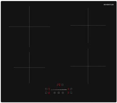 Inventum IKI6028 Inductie inbouwkookplaat Zwart