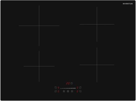 Inventum IKI7028 Inductie inbouwkookplaat Zwart