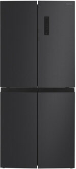 Inventum SKV4180B Amerikaanse koelkast Zwart