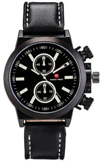 inverno herenhorloge - analoog - maat One size Zwart