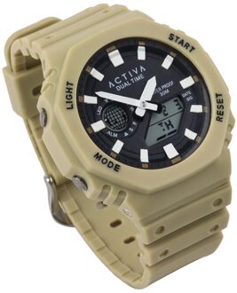 Invicta Activa X Invicta DIGITAL ESSENTIALS ACW423-014 Heren Horloge - Quartz Uurwerk - Plastic met zwarte Wijzerplaat - 45mm Bruin