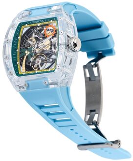 Invicta Artist 69138 Heren Horloge - Automatisch Uurwerk - K9 Glass met transparante Wijzerplaat - 42mm - One Size