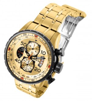Invicta Aviator  17205 Quartz Herenhorloge - 48mm