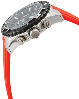 Invicta Aviator 37631 Heren Horloge - Waterdicht - Analoog - Quartz Uurwerk - Roestvrij Staal met zwarte Wijzerplaat -49mm Zilver