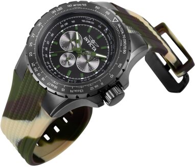 Invicta Aviator 39307 Quartz Herenhorloge - 50mm Grijs