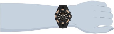 Invicta Bolt 23867 Heren Horloge - Quartz Uurwerk - Roestvrij Staal met zwarte Wijzerplaat - 48mm