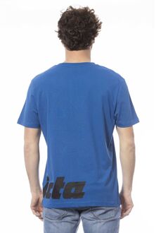 Invicta Casual Korte Mouwen T-shirt Middelblauw - 2XL