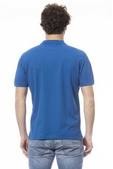 Invicta Classic Fit Poloshirt Korte Mouwen - maat S Middelblauw