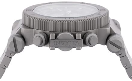 Invicta Coalition Forces 46533 Heren Horloge - Quartz Uurwerk - Roestvrij Staal met grijze Wijzerplaat - 51mm Grijs