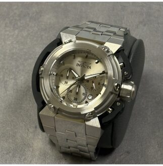 Invicta Coalition Forces - X-Wing 49767 Heren Horloge - Quartz Uurwerk - Roestvrij Staal met Grijze Wijzerplaat - 46mm Zilver - One Size