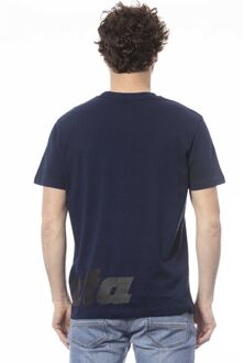 Invicta Grafische T-shirt Korte Mouw - maat M Navy