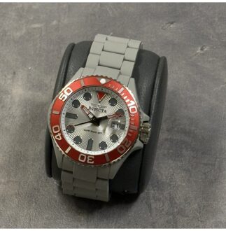 Invicta Grand Diver 49479 Heren Horloge - Quartz Uurwerk - Roestvrij Staal met zilveren Wijzerplaat - 46mm