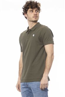 Invicta Groene Katoenen Heren Poloshirt - maat 2XL Donkergroen