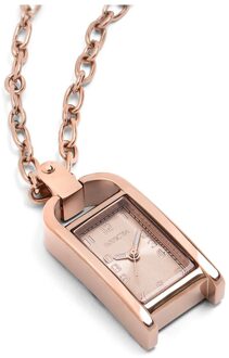 Invicta Mini - Necklace 49936 Dames Horloge - Quartz Uurwerk - Roestvrij Staal met rosegouden Wijzerplaat - 17mm - maat Roségoud