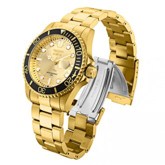 Invicta Pro Diver 30025 Quartz Herenhorloge - 43mm Goud - One Size