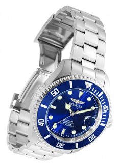 Invicta Pro Diver 35718 Automatisch Herenhorloge - 47mm - maat Zilver