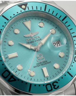 Invicta Pro Diver 49916 Heren Horloge - Automatisch Uurwerk - Roestvrij Staal met Blauwe Wijzerplaat - 47mm - maat