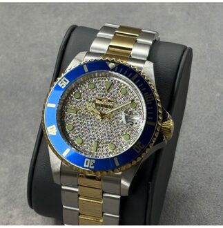 Invicta Pro Diver 50283 Heren Horloge - Automatisch Uurwerk - Roestvrij Staal met zilveren Wijzerplaat - 43mm