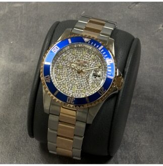 Invicta Pro Diver 50290 Heren Horloge - Quartz Uurwerk - Roestvrij Staal met zilveren Wijzerplaat - 40mm - maat