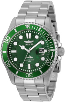 Invicta Pro Diver Men 43mm Stainless Steel Steel Green dial PC32 Quartz