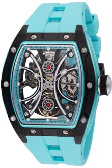 Invicta S1 Rally 49019 Heren Horloge - Automatisch Uurwerk - Roestvrij Staal met zwarte Wijzerplaat - 44mm