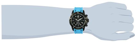 Invicta Speedway 20075 Heren Horloge - Quartz Uurwerk - Roestvrij Staal met zwarte Wijzerplaat - 51mm