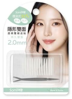 Invisible Double-Sided Eyelid Tape Clear 117 pcs 2mm