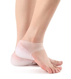 Invisible Hoogte Toename Inlegzolen Schoenen Schilden Sneakers Protector Hak Pads Siliconen Gel Lift Binnenzool Ademend Hak Kussen 3.5cm